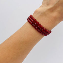 Бусины для украшений из Сердолика - Радуга самоцветов фото 2