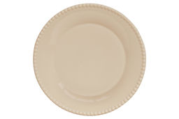 Тарелка обеденная Tiffany, бежевая, 26 см