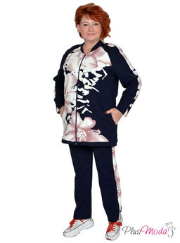 Толстовка Модель №1419 размеры 44-84 - Plusmoda фото 15