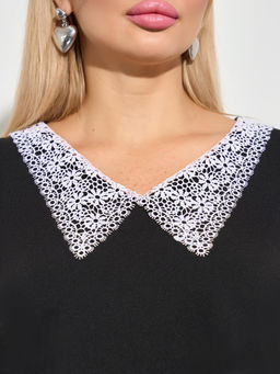 Платье 0218-2 чёрный кварц - Dora фото 13