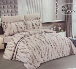 Одеяло стеганное с простыней на резинке и наволочками 4шт Koloco 192-2 12-2/059