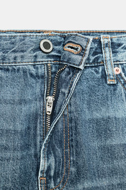 JEANS ZW COLLECTION BOOTCUT TIRO MEDIO / Azul medio - Zara фото 4
