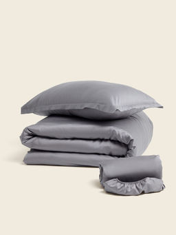 Пододеяльник 1.5-спальный SL Home, 150220 см, серый, тенсель - Sima-land home фото 9