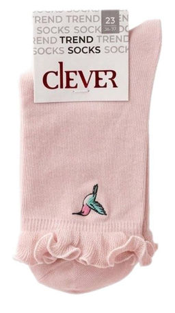 Носки Clever Д5623_св.розовый
