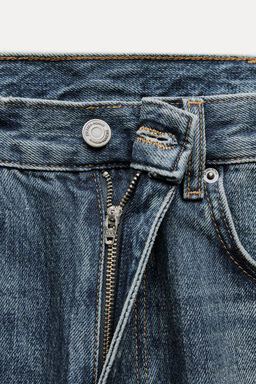 ZW COLLECTION RELAXED FIT MID-RISE JEANS - Zara фото 9