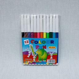 Цена за 2 шт. Фломастеры 12цв. в ПВХ уп. (828-12)