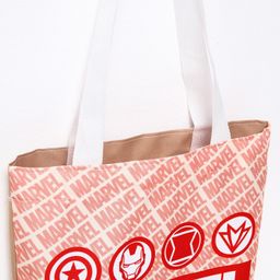 Сумка текстильная MARVEL, 31*1*40,5см, отдел без молнии, без подклада , эко  фото 4