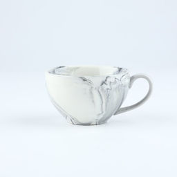 Кофейная пара маме Самой нежной, набор: кружка 150 мл, блюдце