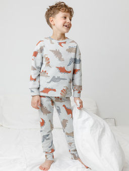 К 1587/речной перламутр,динозавры пижама дет
