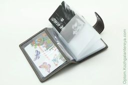 Женская кожаная визитница Sergio Valentini СВ 8034-010  фото 9