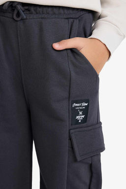 Kargo Cepli Jogger Fit Pantolon Erkek _ocuk - Defacto фото 3