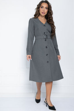 Платье Мирина (серое) П11324 - Lt collection фото 6