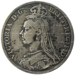 1 крона 1890 года Великобритания