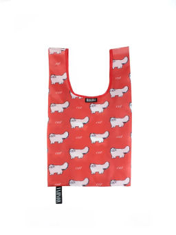 Мод.3, Сумка-майка маленькая Принт (SS3pr). Кошки на красном НОВИНКА!!! - Moshna фото 3