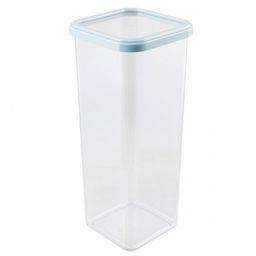 Банка для сыпучих продуктов пластмассовая Cubbo Light 2,2л, 11,2х11,2х26,5см (Россия) - Домашняя мода фото 3