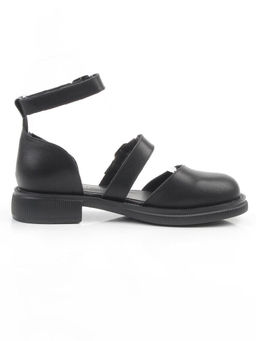 06-YD31-3E BLACK Туфли женские (натуральная кожа)