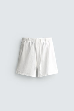 TEXTURED JOGGER BERMUDA SHORTS - Zara фото 25