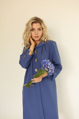 Платье AMORI 9782 василек  фото 2