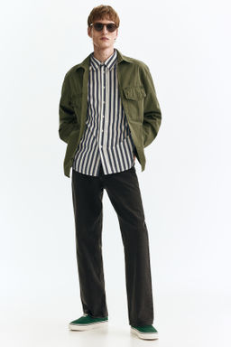 Camisa de popelina Relaxed Fit - H&m фото 8