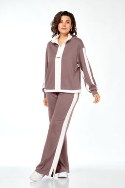 Костюм Olga Style С948 пепельно-розовый