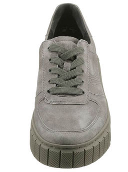 Замшевые кеды, серо-бежевый - Gabor фото 4