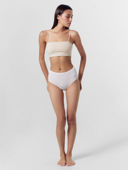 Цена за 2 штуки! Трусы женские макси мультипак (3 шт.) белые в мелкий узор - Mark formelle фото 2