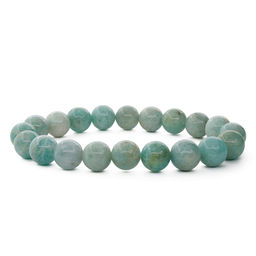 Амазонит 10мм, браслет "Классика", 18см.