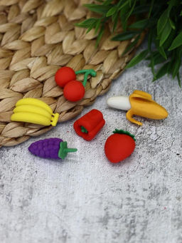 Ластики "Fruits", 6 шт. в наборе