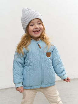 Бомбер с утеплителем Ниагара стеганый 0+