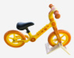 Беговел Slider, колеса EVA 12 дюймов, цвет: желтый