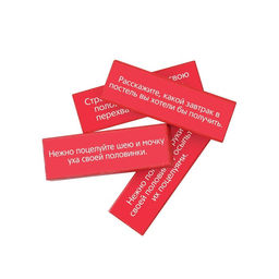 Падающая башня для пар Романтика, с фантами, 54 бруска, 18+