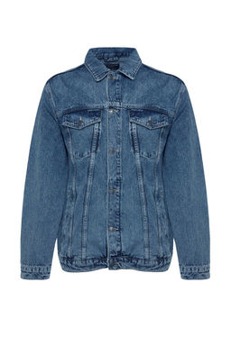 TRENDYOL MAN Premium Lacivert Regular Fit Denim Kot Ceket TMNSS23CE00023 - Trendyolmilla фото 9