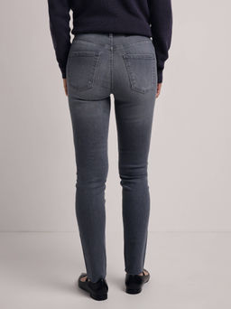 CONTE CON-669 Джинсы skinny с высокой посадкой и эффектом потертости grey - Conte elegant фото 4