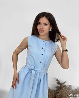 Платье Эльза (голубой) - Nadi bordo фото 9