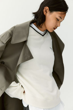 Sudadera con escote de pico - H&m фото 4