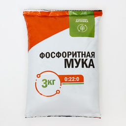 Цена за 6 шт. Удобрение минеральное "Классика дачника", Фосфоритная мука, 3 кг