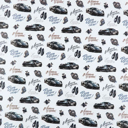 Цена за 10 шт. Бумага упаковочная глянцевая Лучшему мужчине, 70?100 см