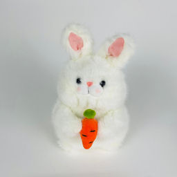 Мягкая игрушка Зайка с морковкой 25 см (арт. 3847/25) - Storyland фото 10