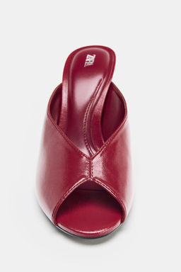 OPEN-TOE SANDALS - Zara фото 17