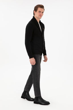 Мужская черная трикотажная кардиганская скидка в корзине - U.s. polo assn фото 11