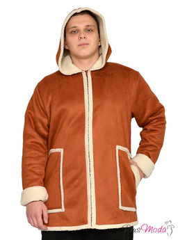 Дубленка-куртка Модель №1790 размеры 44-84 - Plusmoda фото 2