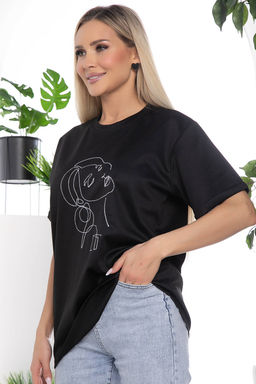 Футболка с вышивкой - Lt collection фото 12