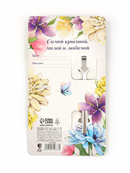 Цена за 3 шт. Ложка чайная именная Светлана на 8 марта, 3?14 см