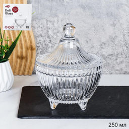 Сахарница 250 мл / TG1034 /уп 48/