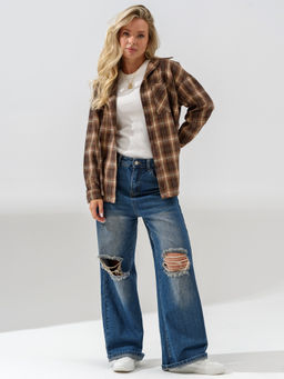 Рубашка ФЛАНЕЛЕВАЯ Имидж (клетка) - Оптима фото 33