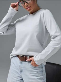 Лонгслив "Классик" Серый