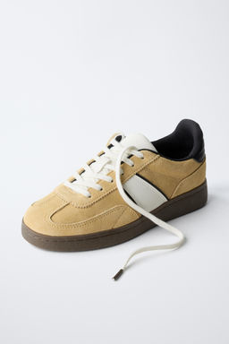 LEATHER SNEAKERS - Zara фото 3