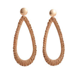 Серьги пусеты из целлюлозы и металла - Модные истории фото 3