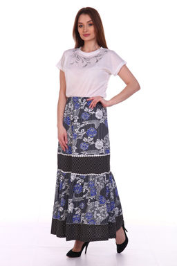 155 Юбка "Цветы""