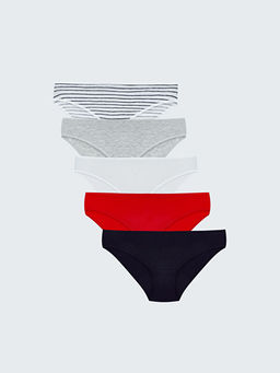 ?izgili Bikini K?lot 5li